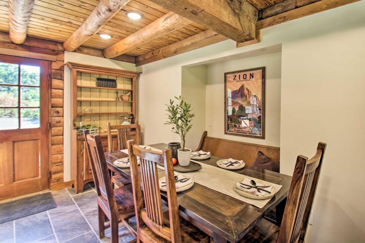 Cozy Log Cabin Getaway With Fire Pit And 3 Acres! Ruckersville Екстериор снимка